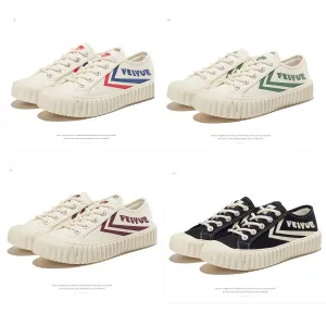 FEIYUE 8331 canvas shoes/ velvet lining sneakers / comfortable lining/  Size 35-39 Female 4 Colors-Green-Blue/Red-Black-Dark Red