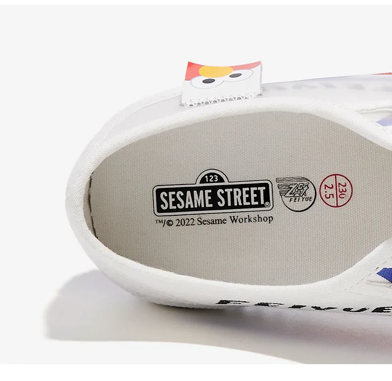 FEIYUE SHANGHAI X SESAME STREET FXY-724T Skate Sports / Street Fashion /  Sneakers WHITE Size 34-44 Youth Adult 2022 Summer Sneakers