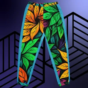 Festival Flowers Unisex track pants