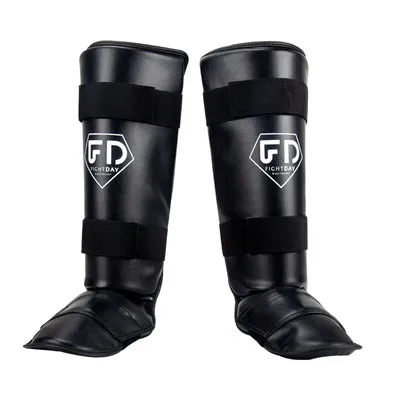 FIGHT DAY MUAY THAI BOXING MMA SHIN GUARD PROTECTOR Size Free 2 Colours