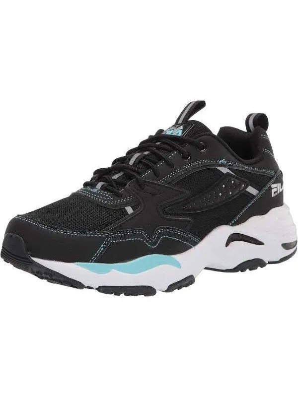 Fila Men's Trail Tracer Sneakers Black Black/White/Metallic Silver 1RM00914-003