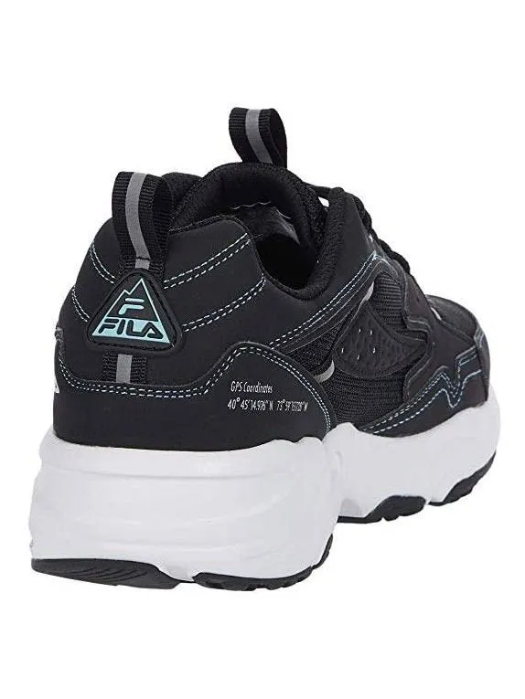 Fila Men's Trail Tracer Sneakers Black Black/White/Metallic Silver 1RM00914-003