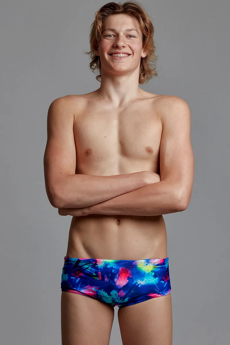 Funky Trunks - Miami Beats - Boys Sidewinder Trunks