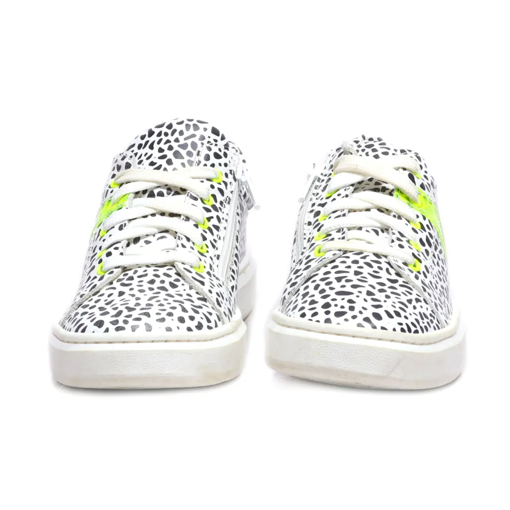 Gemo Sneakers Leather White Colour For Kids