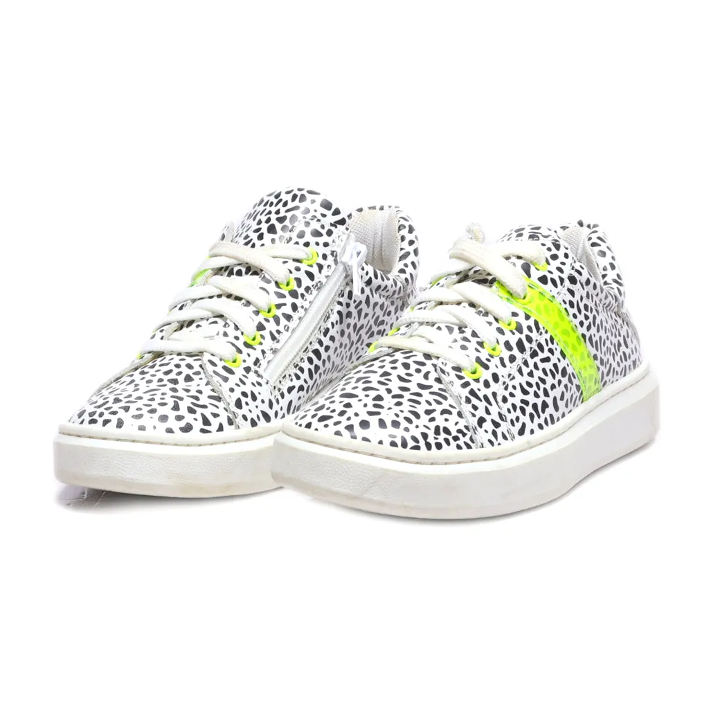 Gemo Sneakers Leather White Colour For Kids