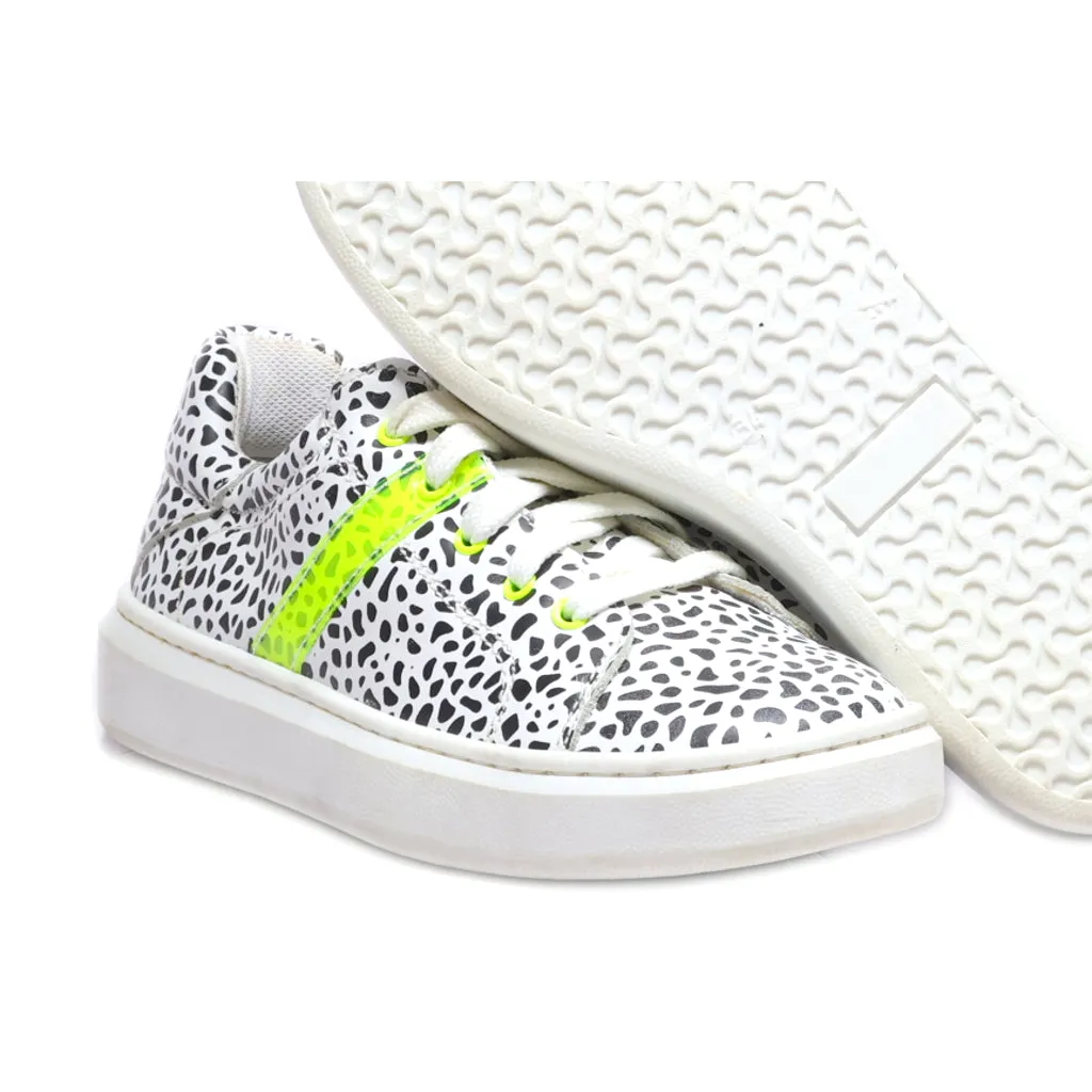 Gemo Sneakers Leather White Colour For Kids