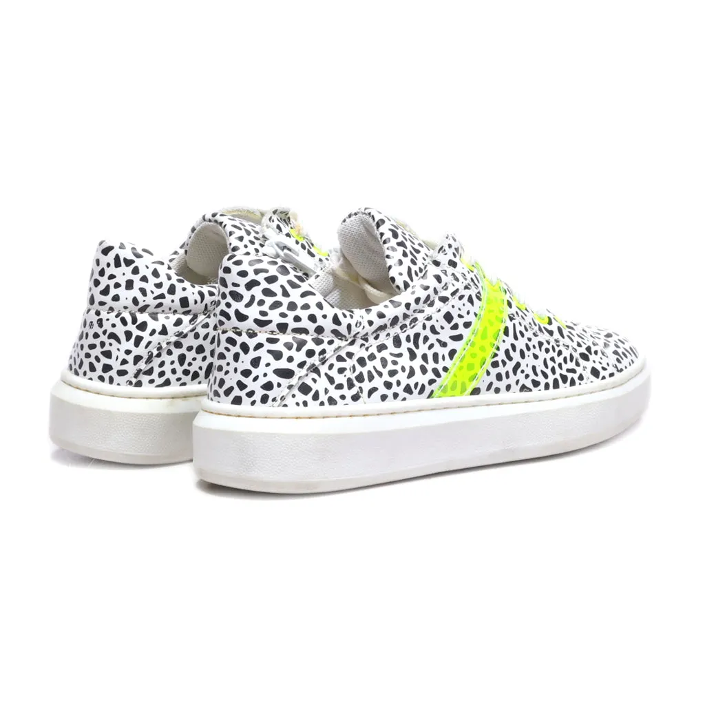 Gemo Sneakers Leather White Colour For Kids