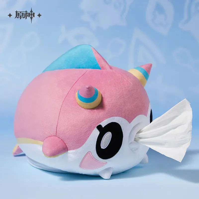 Genshin Impact Puffer Tissue Holder Plush