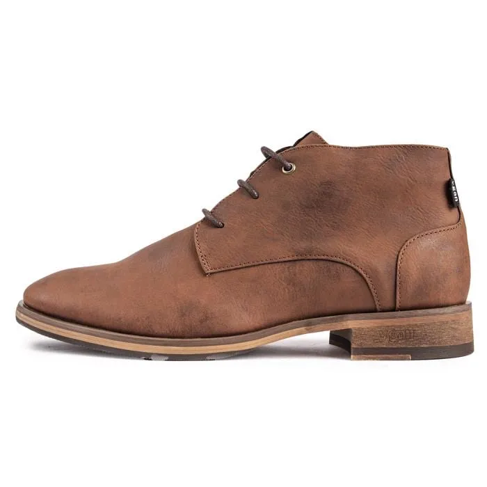 Goji Men's Vegan Leather Chukka Boots | Tan