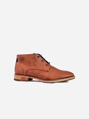 Goji Men's Vegan Leather Chukka Boots | Tan