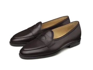 Grand Fleurus Penny Loafers in Oxblood Noble Calf