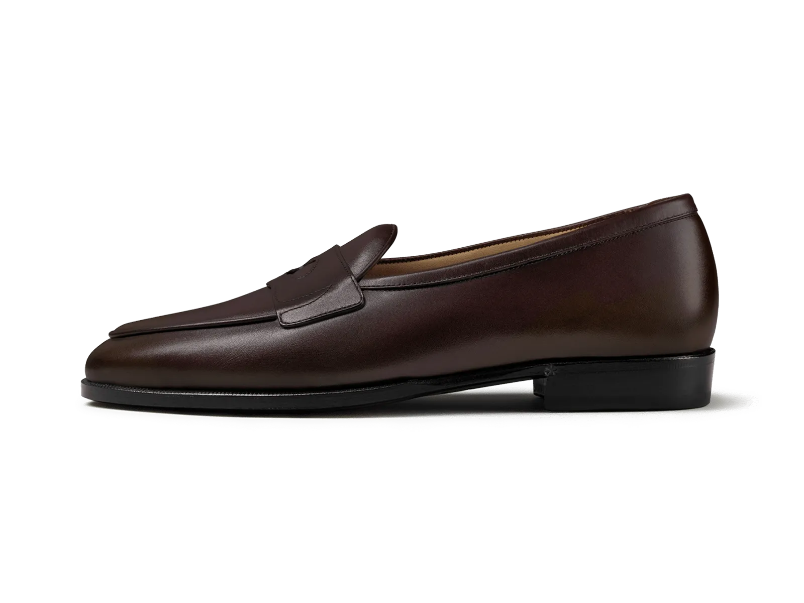 Grand Fleurus Penny Loafers in Oxblood Noble Calf