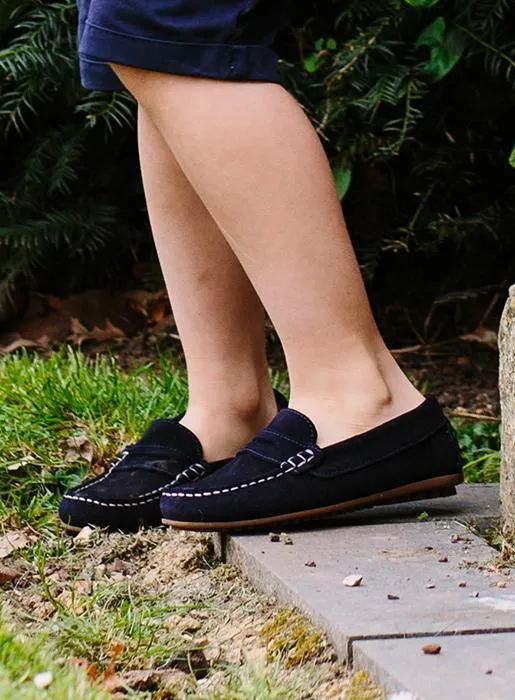 Hampton Classics Monaco Loafers in Navy