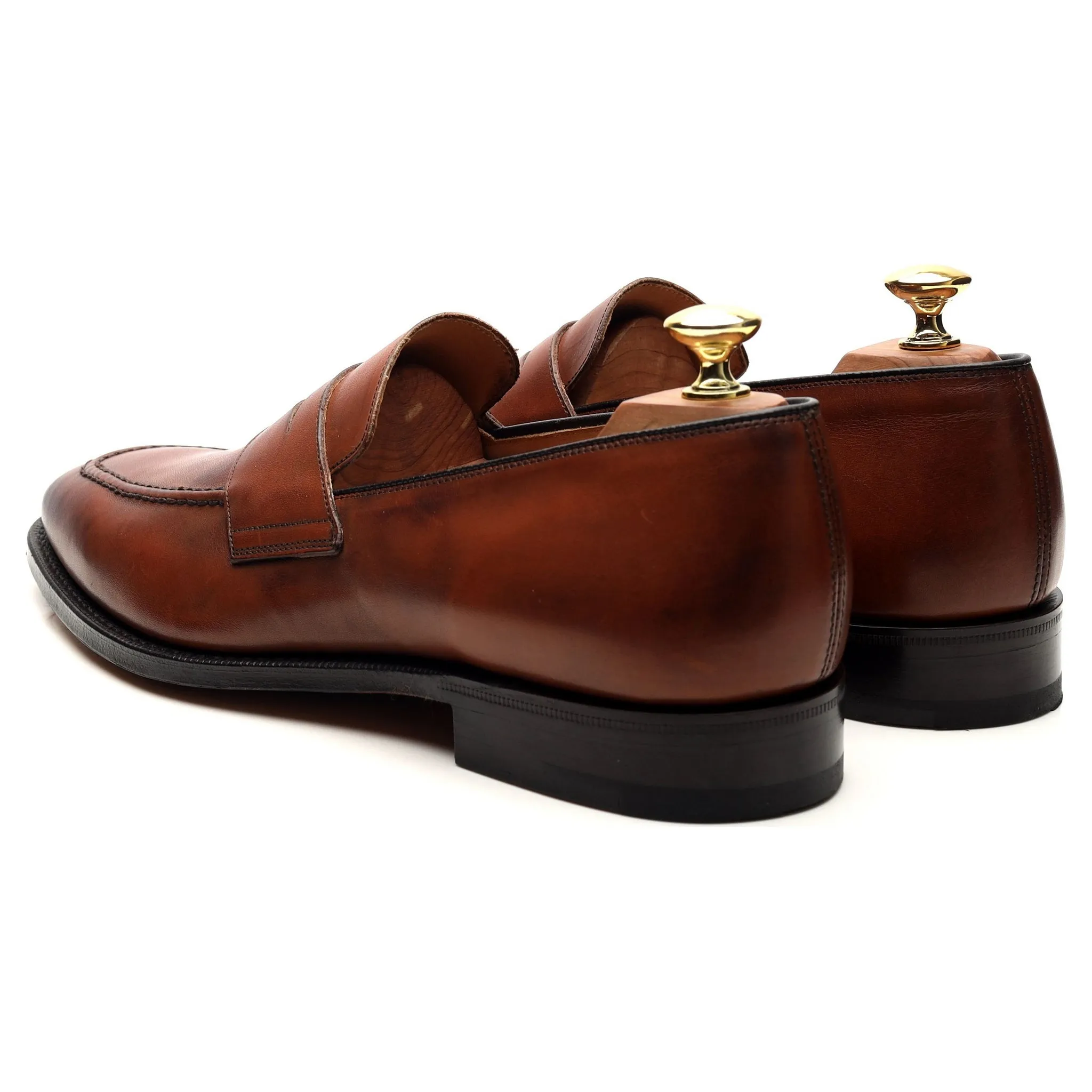 'Hertford' Brown Leather Loafers UK 8 / UK 8.5 / UK 11.5 / UK 12