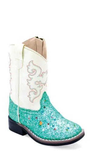 Jama Girls Toddler Glitter Cowboy Boots Style VB1086