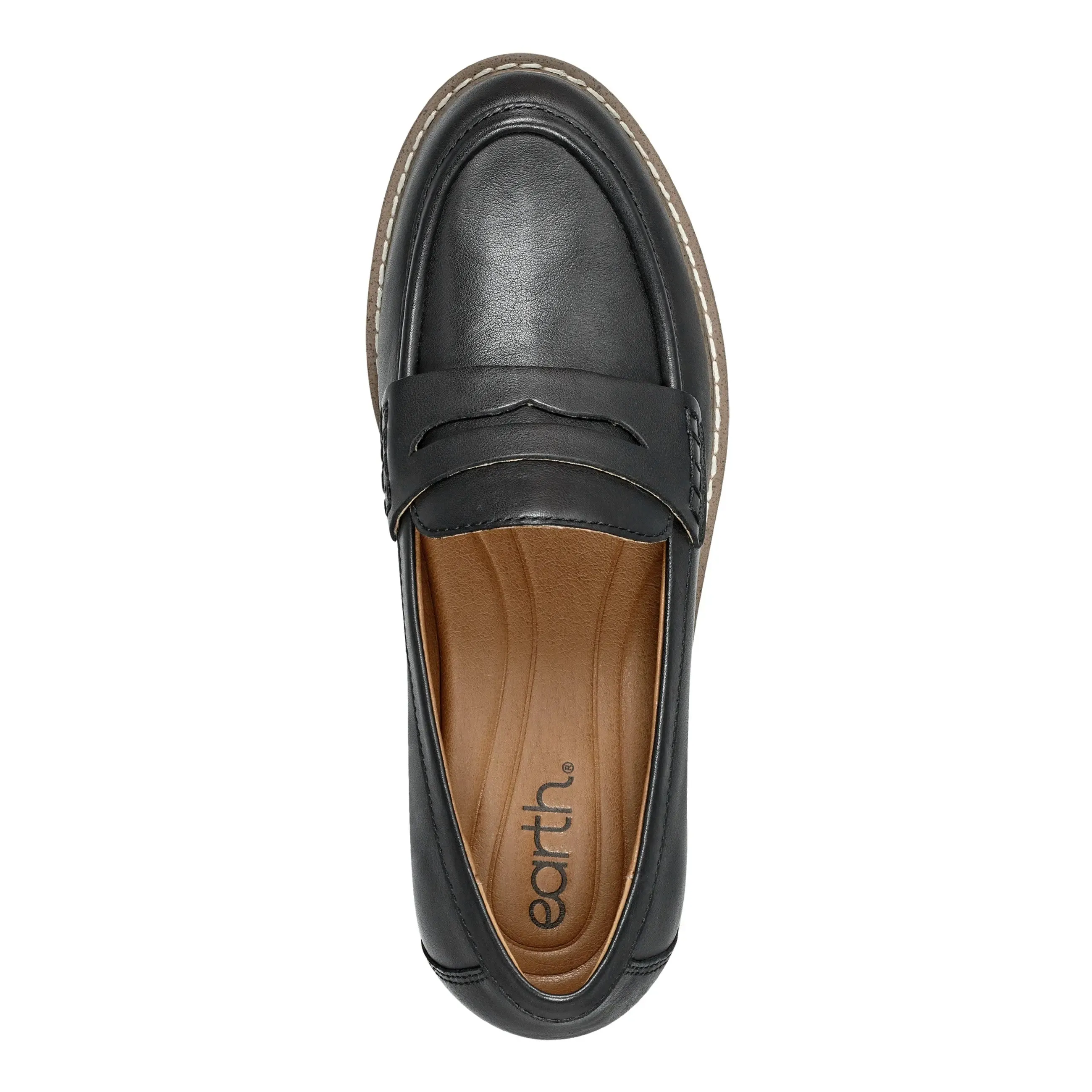 Javas Round Toe Casual Slip-on Penny Loafers