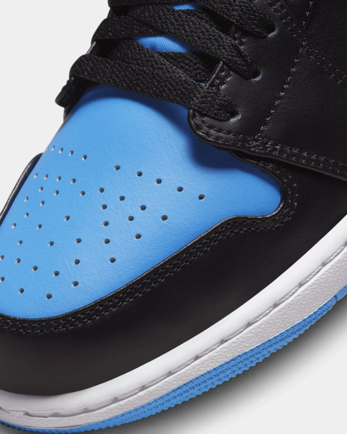 Jordan Air Jordan 1 Low "University Blue" Black/Black-University Blue