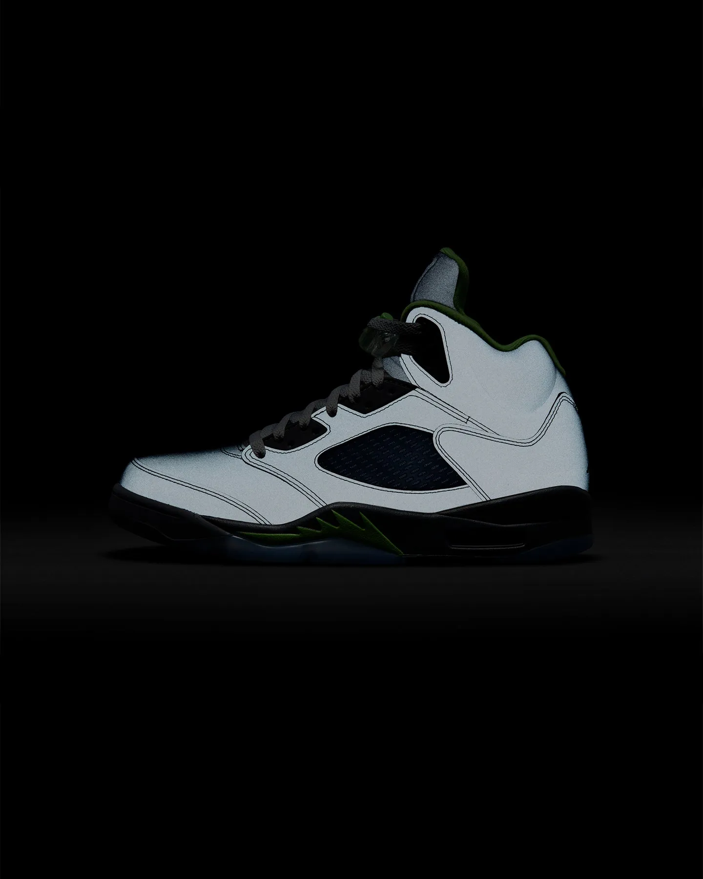 Jordan Air Jordan 5 Retro "Green Bean" Silver/Green Bean/Flint Grey