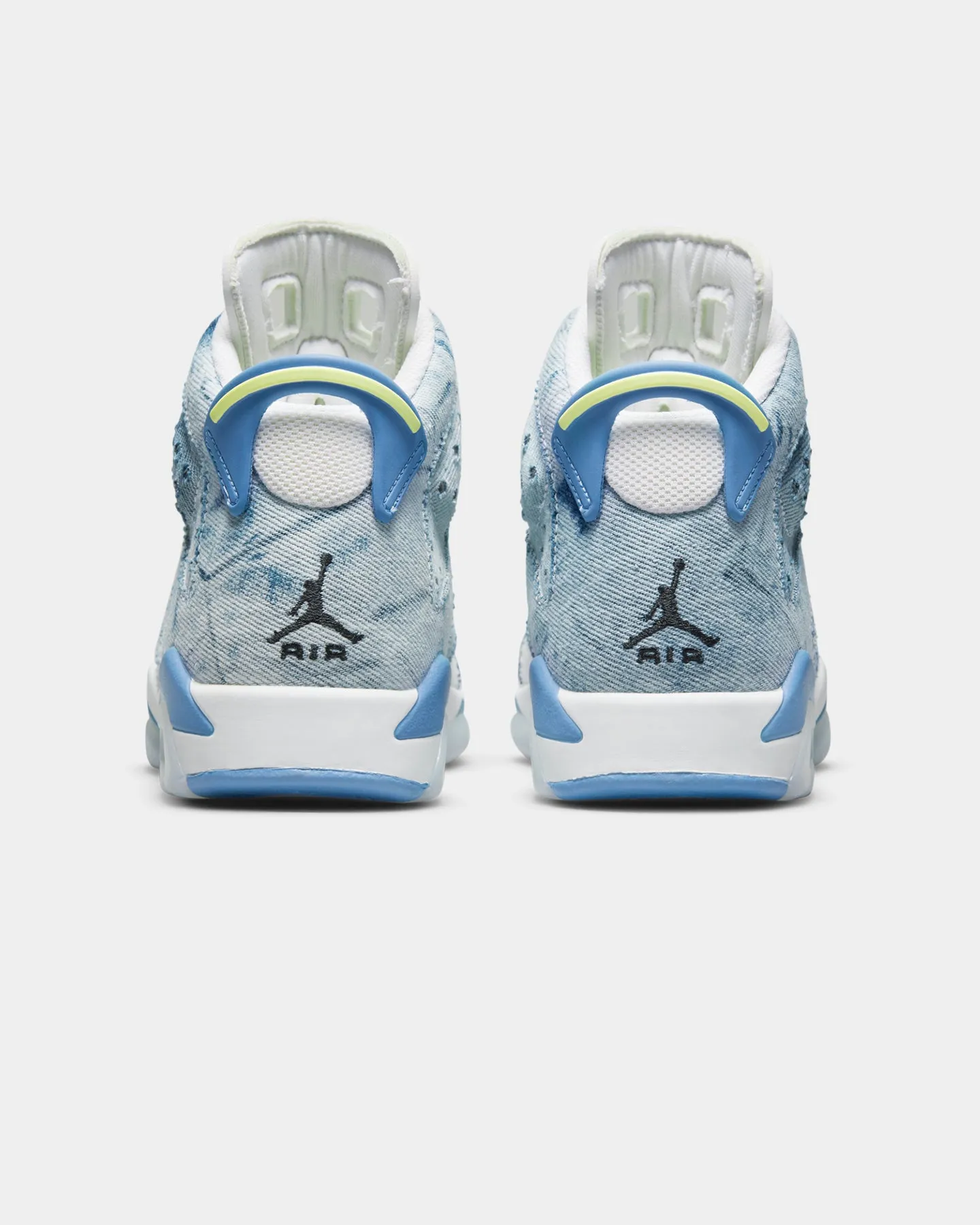 Jordan Kid's Air Jordan 6 Retro (GS) "Washed Denim" White/Dutch Blue