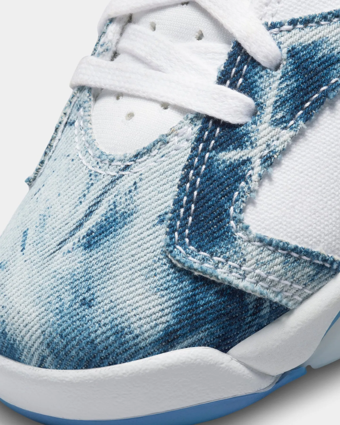 Jordan Kid's Air Jordan 6 Retro (GS) "Washed Denim" White/Dutch Blue