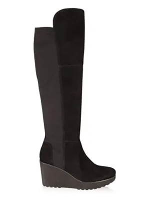 Kennel & Schmenger S Nala Knee Boots in Black Suede 61-51160-680