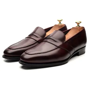 Kingsman Burgundy Apron Loafers UK 9 E