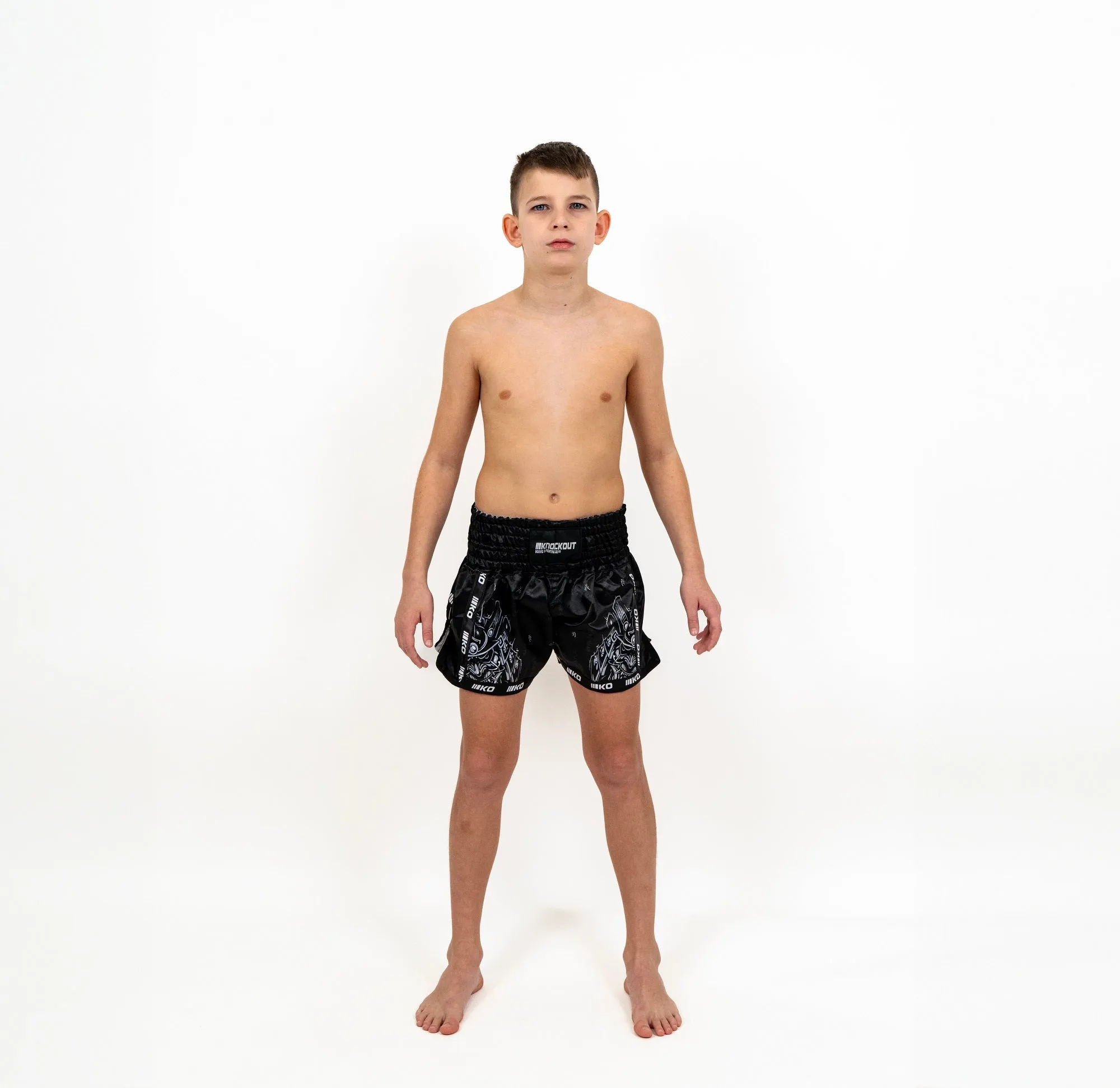 Knockout Samurai Kickboxing Shorts Kids