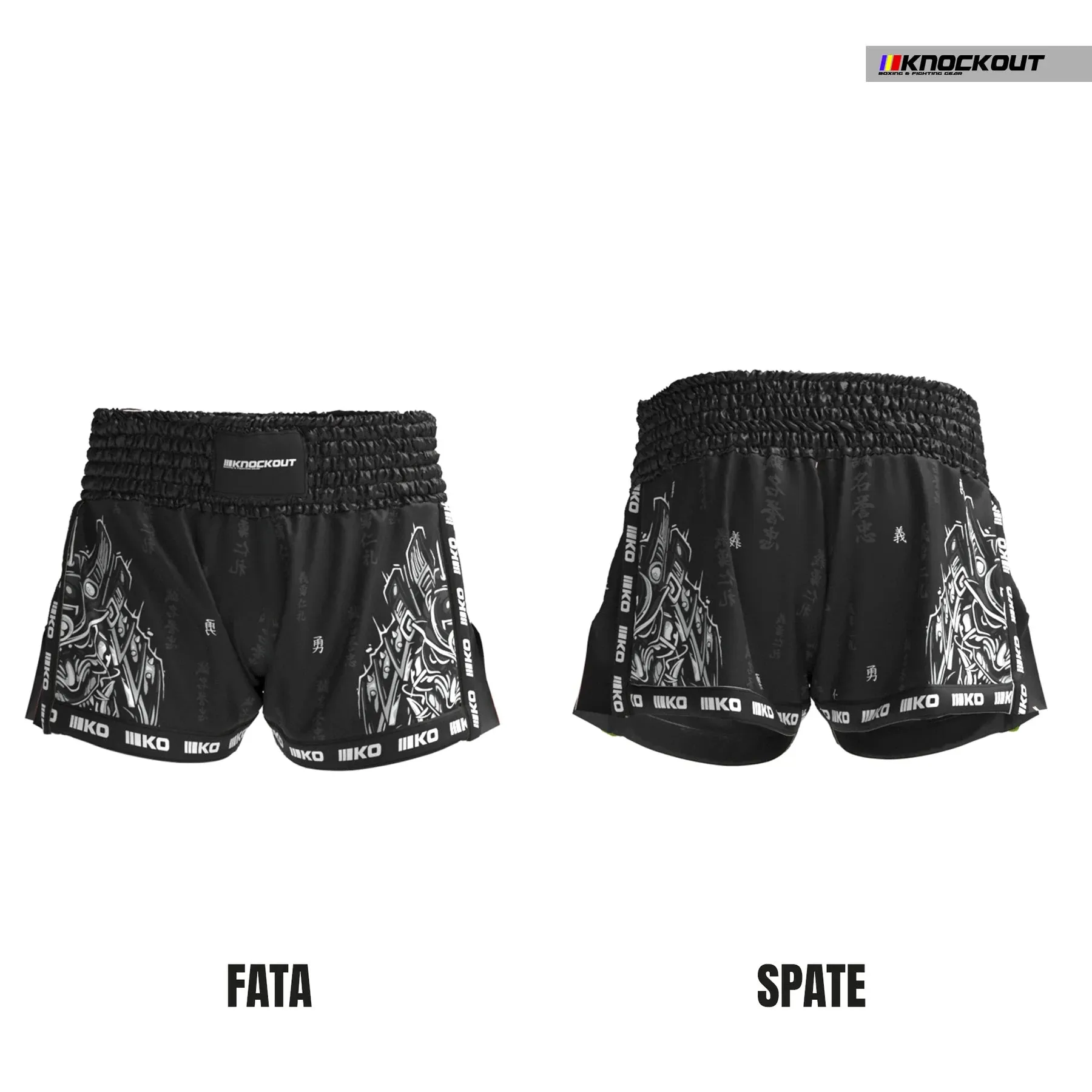 Knockout Samurai Kickboxing Shorts