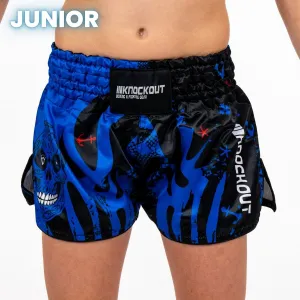 Knockout Skull Kickbox Shorts Kids