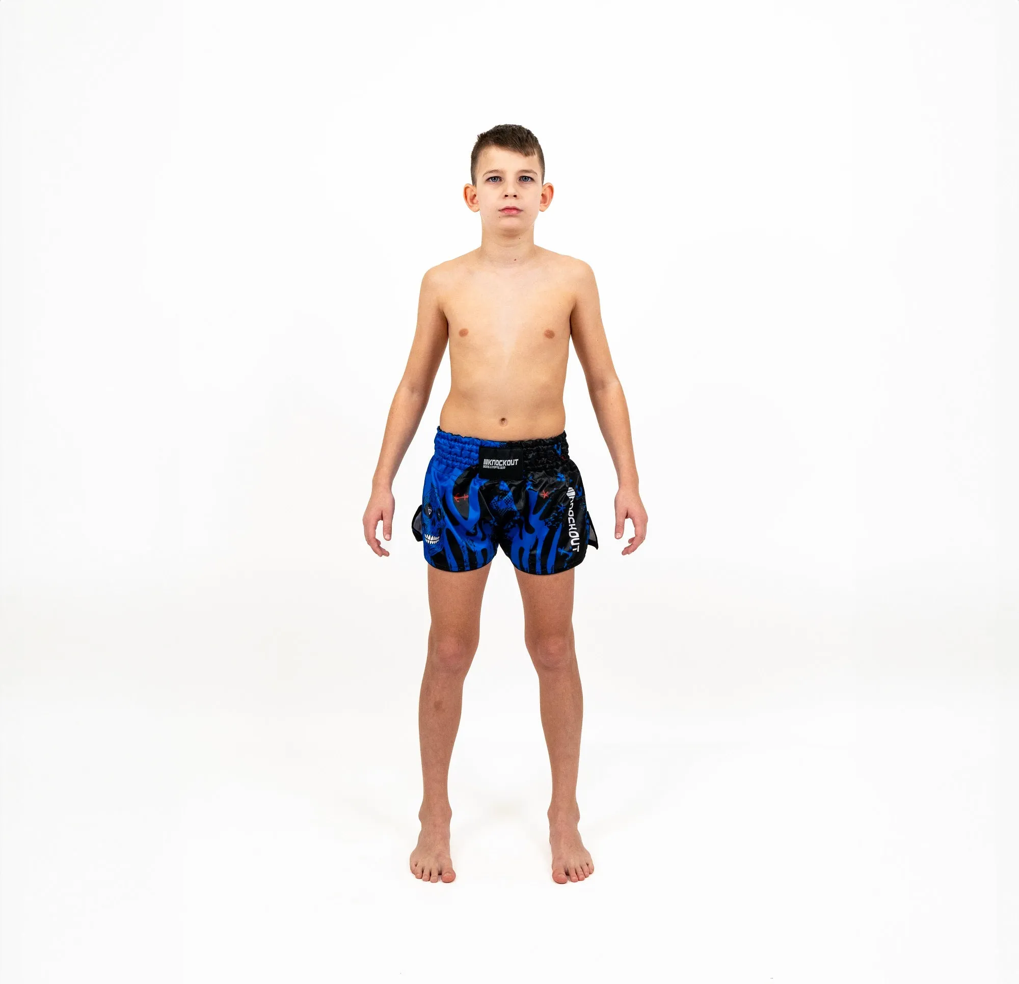 Knockout Skull Kickbox Shorts Kids