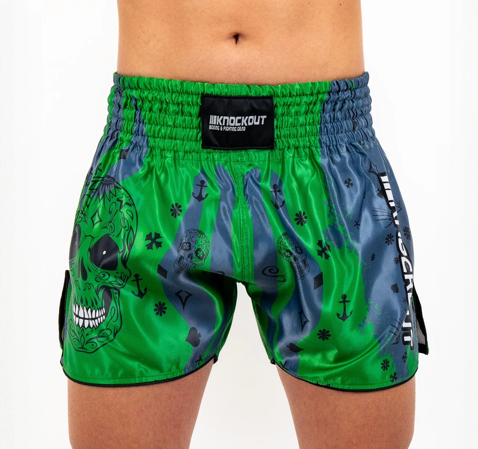 Knockout Skull Kickbox Shorts