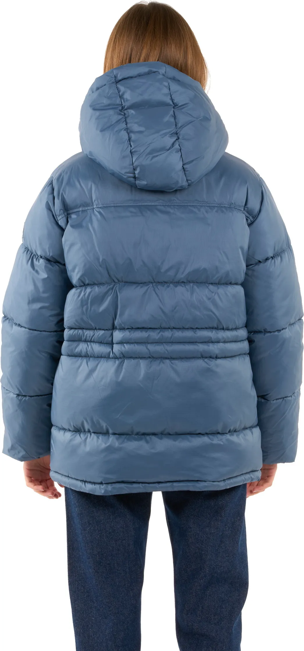 Knowledge Cotton Apparel Women&#x27;s Thermore™ Short Puffer Jacket Thermoactive™ China Blue | Buy Knowledge Cotton Apparel Women&#x27;s Thermore™ Short Puffer Jacket Thermoactive™ China Blue here | Outnorth