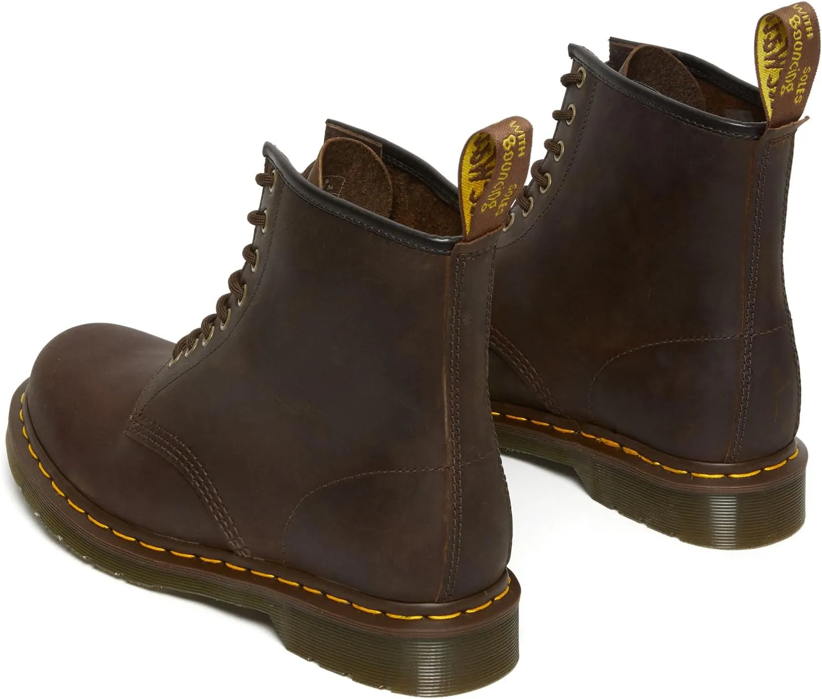 Lace-up boots 1460 Crazy Horse Leather Boots Dr. Martens, Dark Brown Crazy Horse