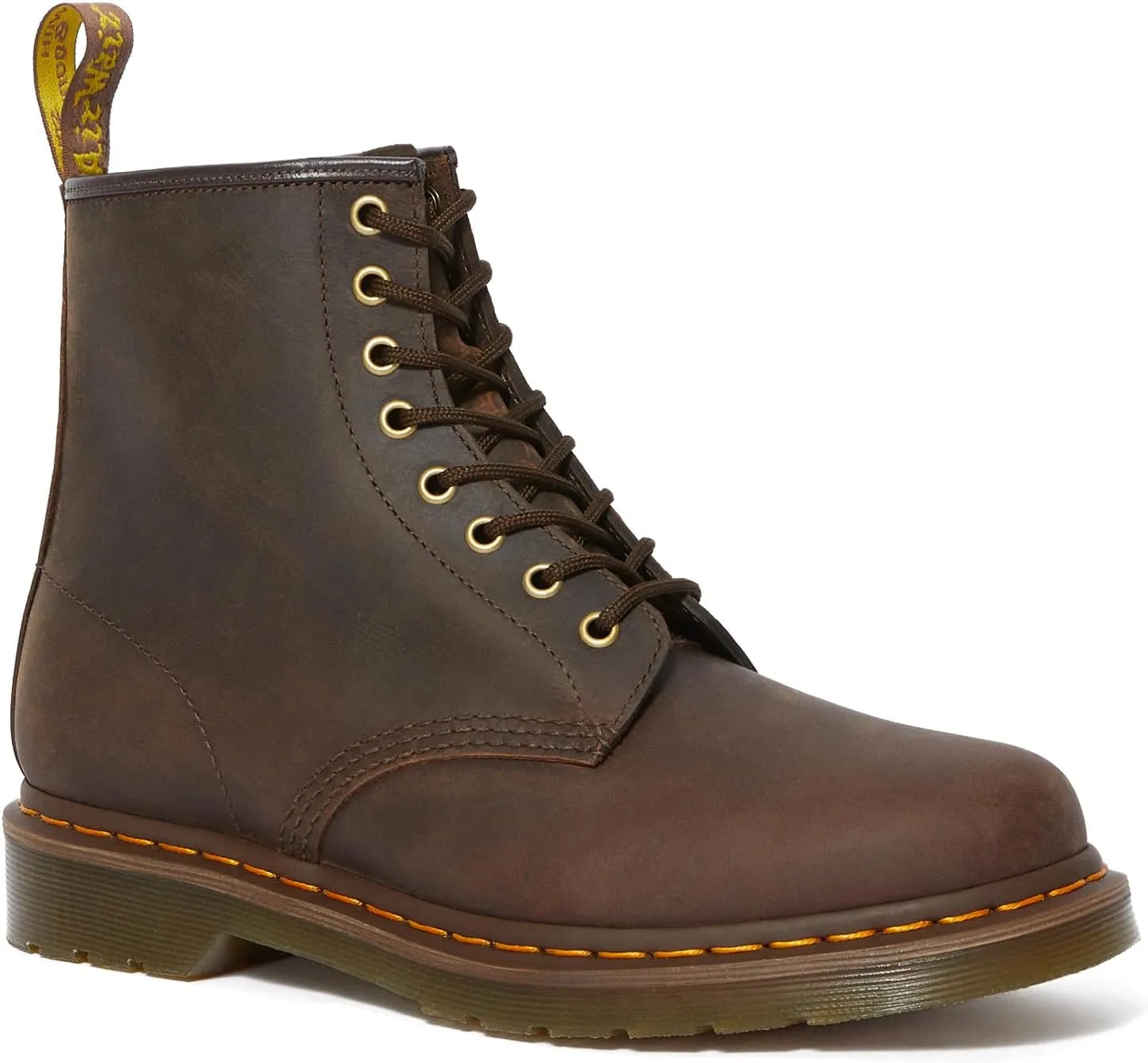 Lace-up boots 1460 Crazy Horse Leather Boots Dr. Martens, Dark Brown Crazy Horse