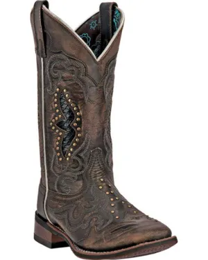 Laredo Womens Spellbound Goat Skin Boots Style 5660