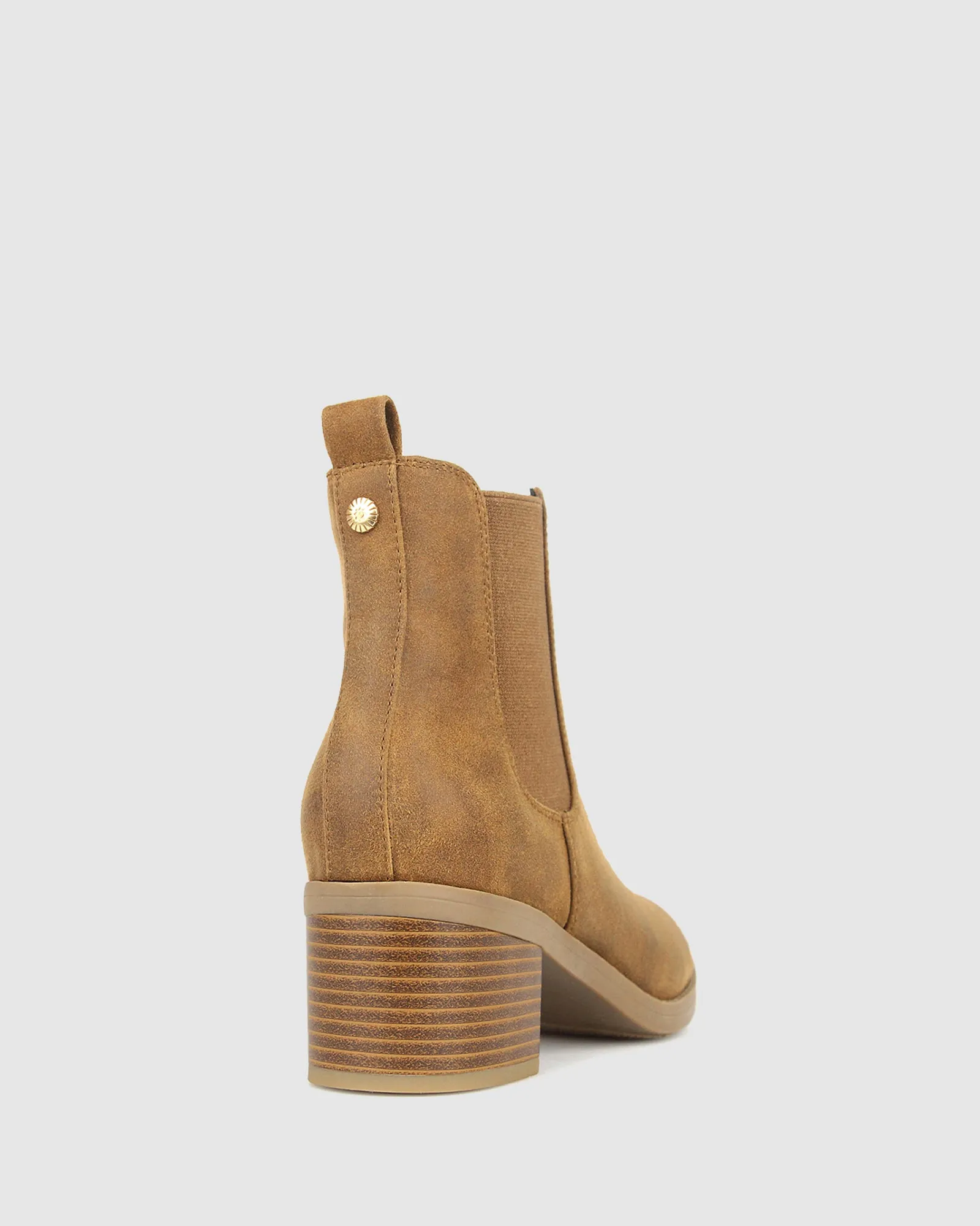 LEE Vegan Block Heel Chelsea Boots