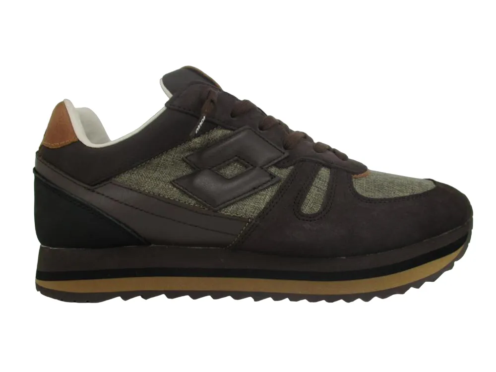 Lotto sneakers da uomo Kyoto T7402 marrone