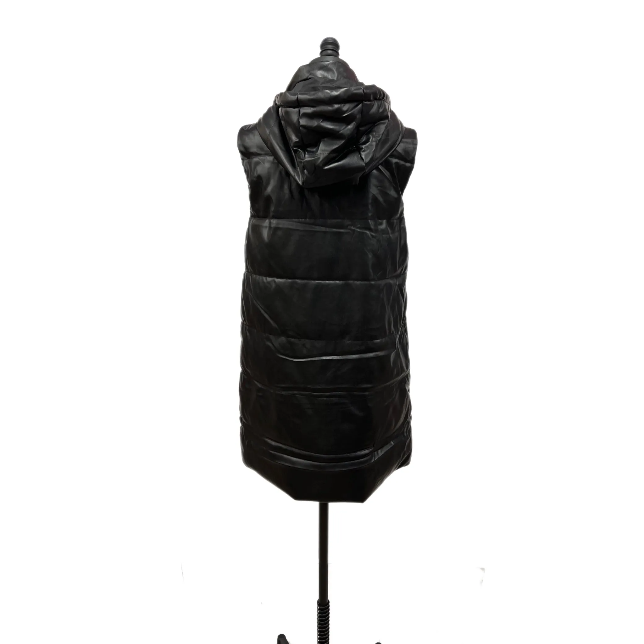 Love Token Puffer Vest - Black