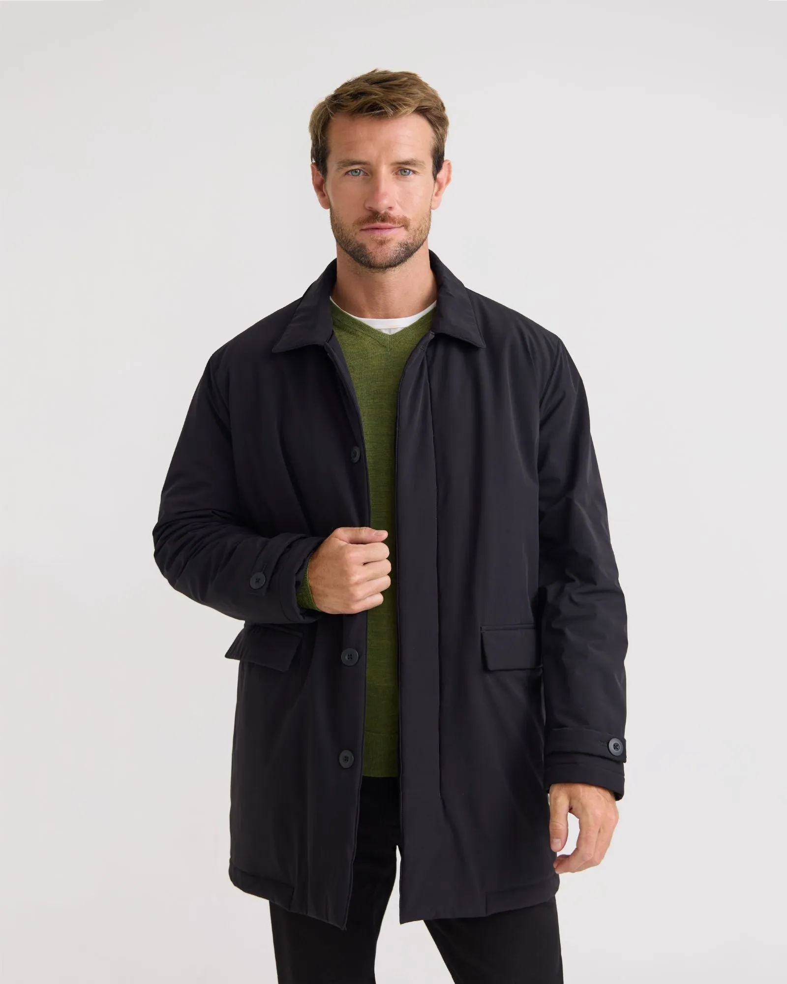 Lucas Nylon Puffer Coat