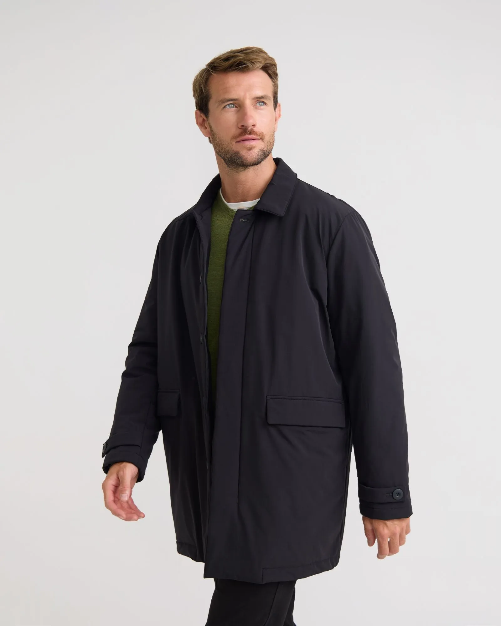 Lucas Nylon Puffer Coat