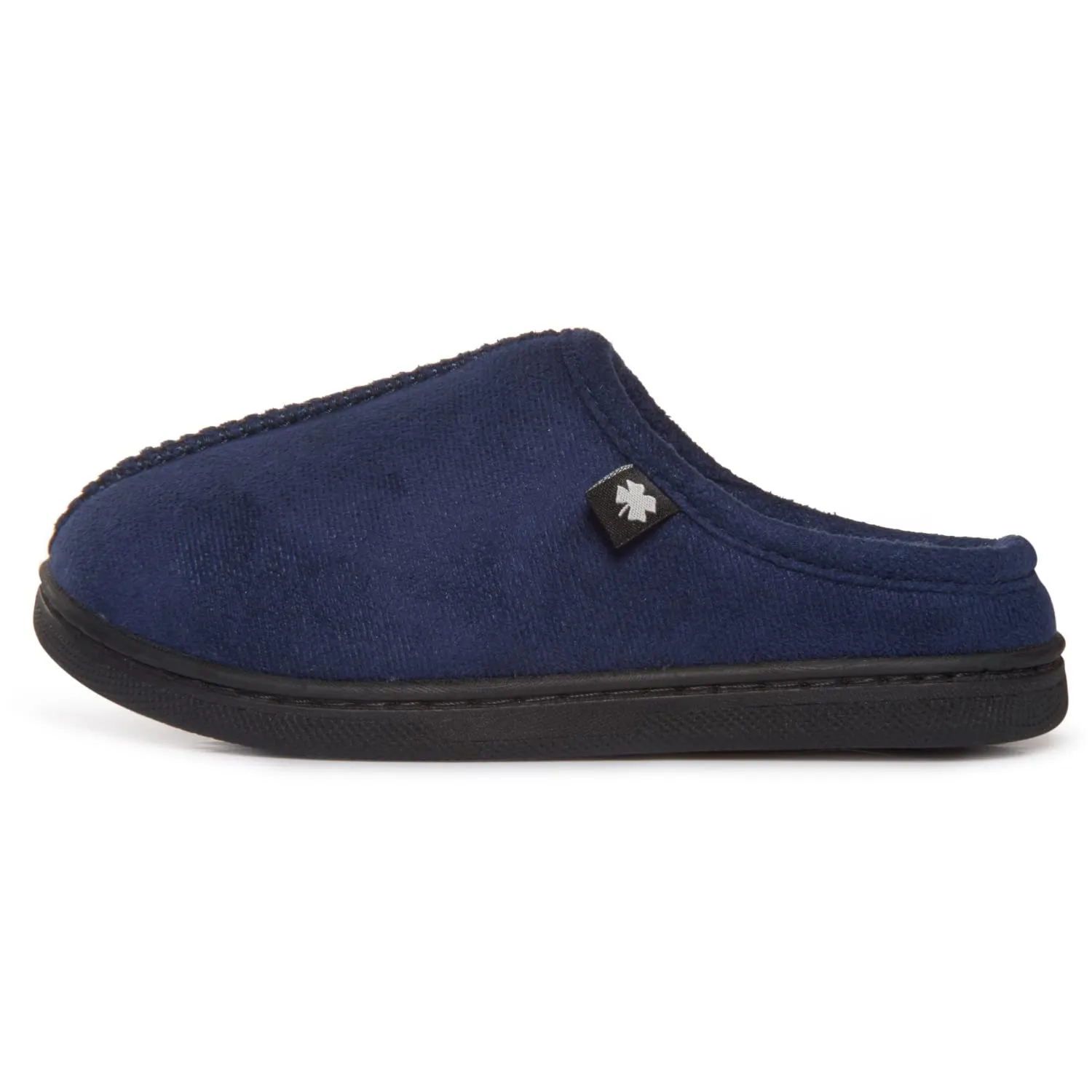 Lucky Brand Boys Memory Foam Microsuede Sherpa Clog Slippers, Fuzzy Non Slip Indoor Outdoor House Shoes, Kids Bedroom Clogs