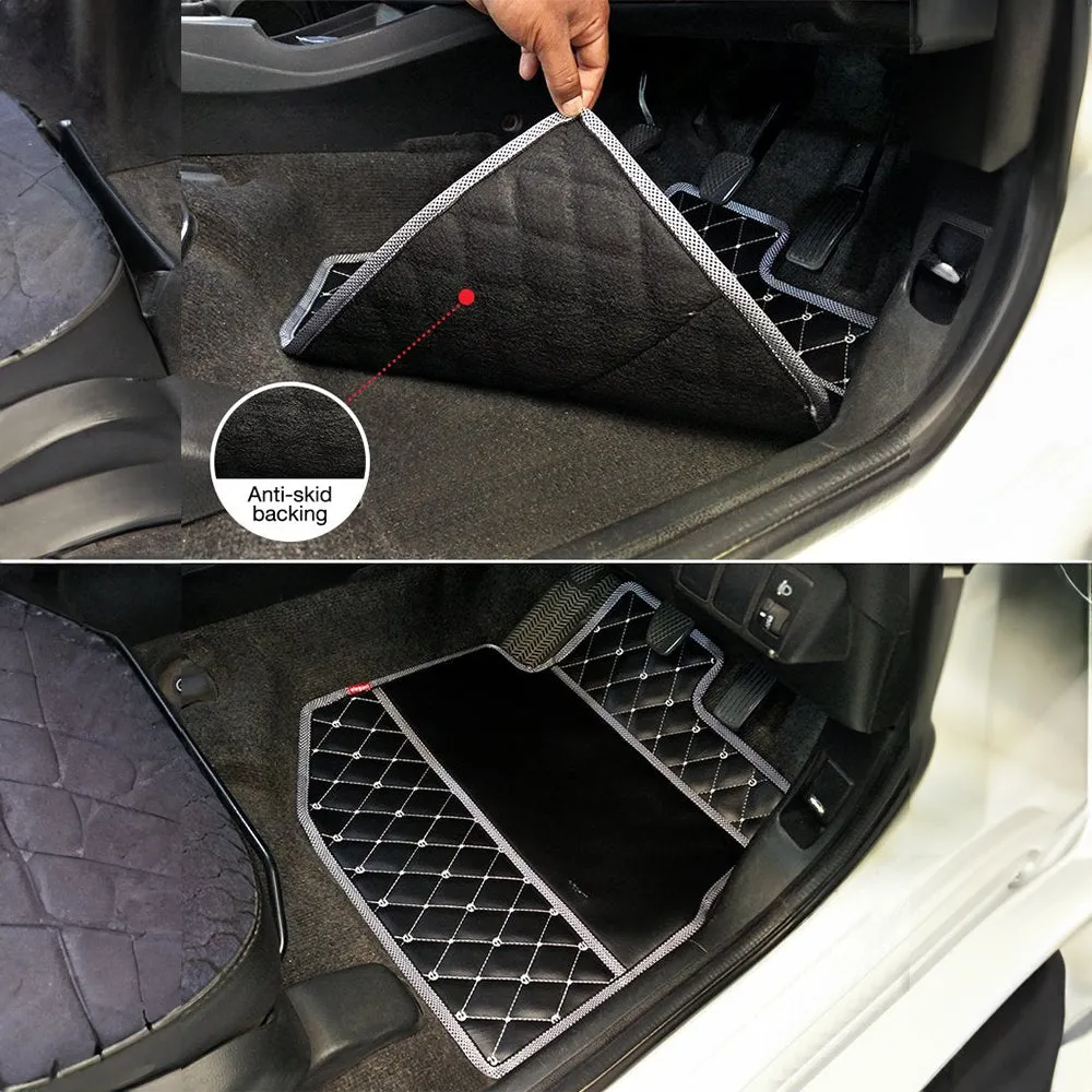 Luxury Leatherette Car Floor Mat For Nissan Kicks