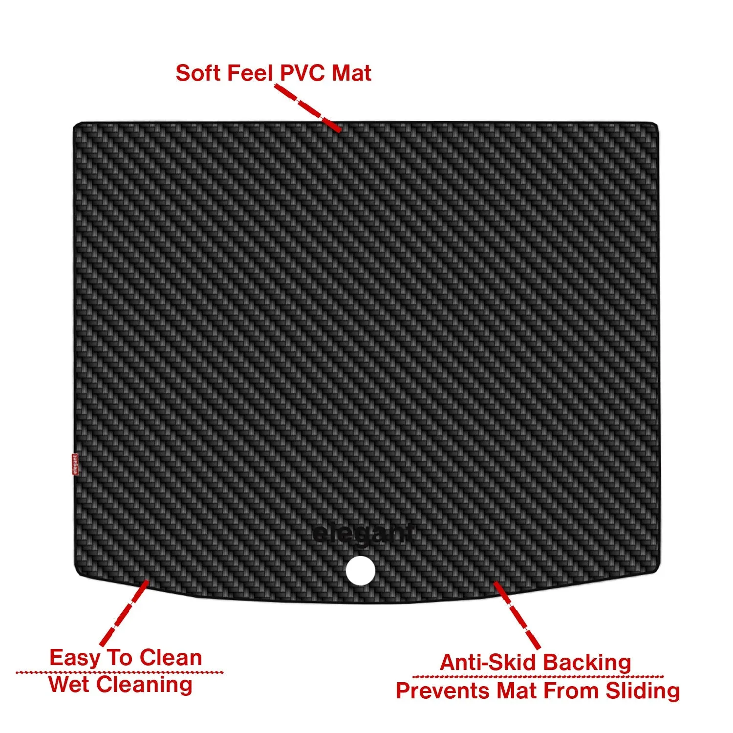 Magic Car Dicky Mat Black For Nissan Kicks