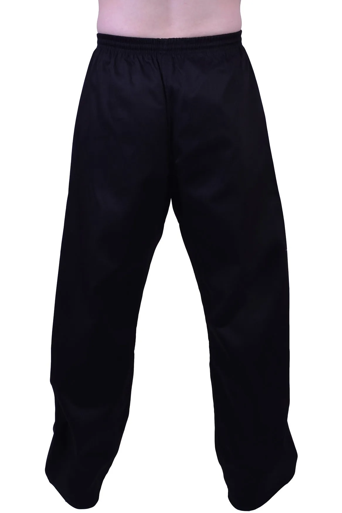 MAR-020B | 8oz Black Traditional Karate Trousers