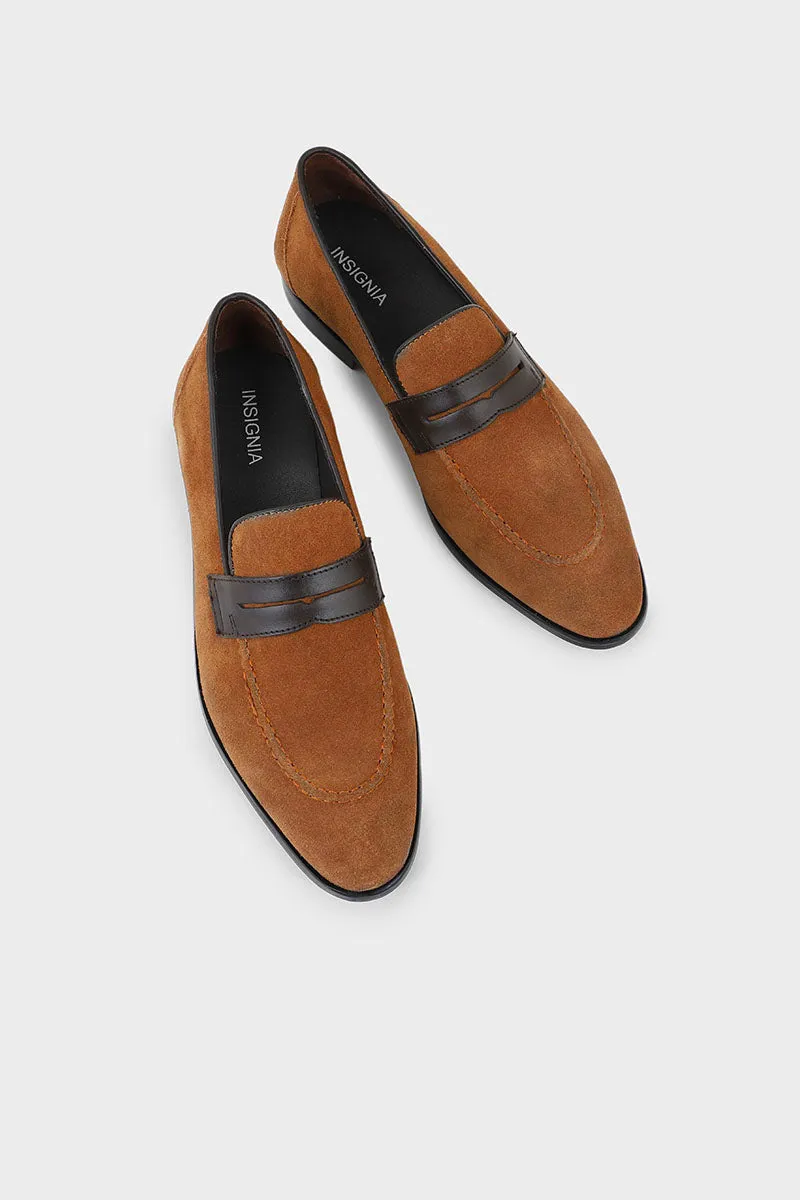 Men Formal Loafers M38108-Tan