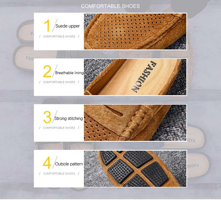 Men's Casual Half Slippers  Honeycomb Comfortable Breathable Lightweight Loafers Walking Beans Shoes