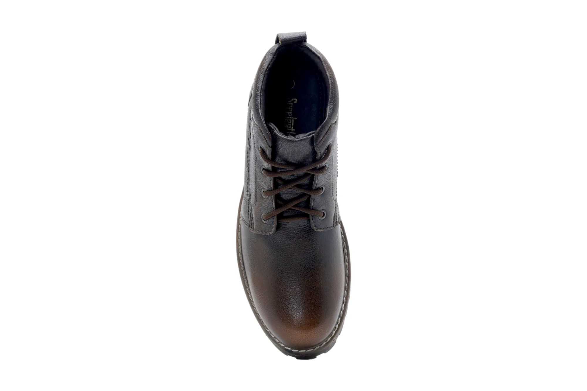 Mens Leather Casual Boot Shoe 57531