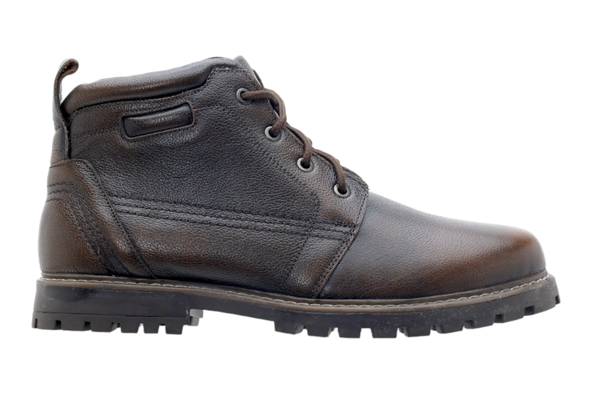 Mens Leather Casual Boot Shoe 57531