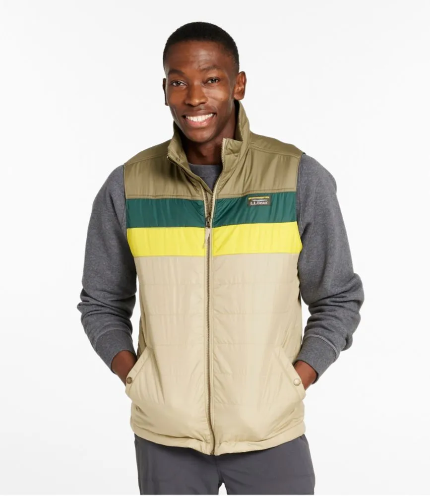 Men's Mountain Classic Puffer Vest, Colorblock