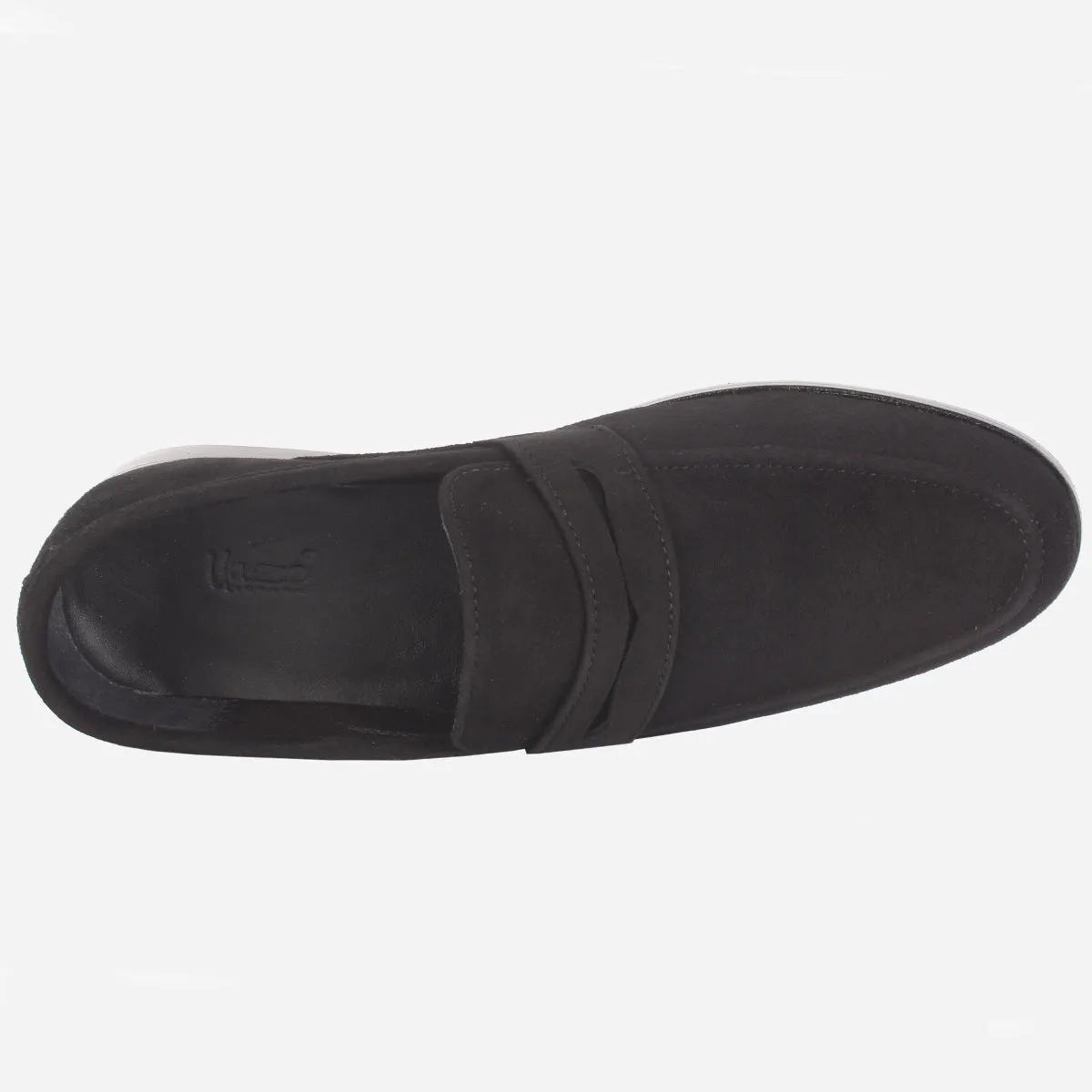 Mens "NAIMAR" Leather Slide In Loafers Shoes